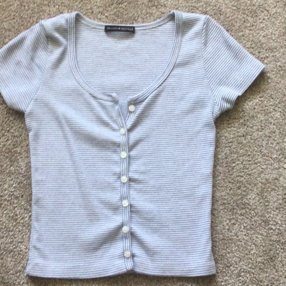 Brandy Melville button tee shirt